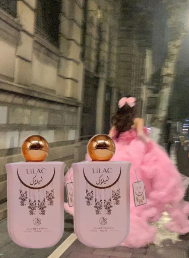 الفخر 2 قطع عطر ليلاك 100مل - Image 1