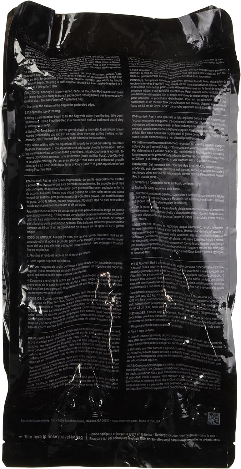 Seachem Fluorite Red Clay Gravel, 7.7 lb - Image 2