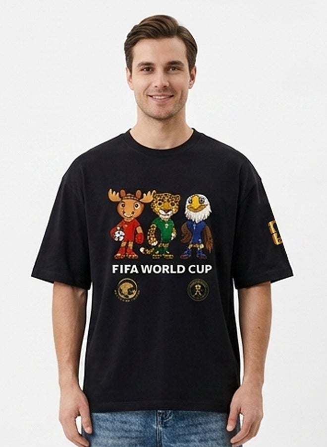 SIRKAR Oversized Printed T-Shirts - Image 1