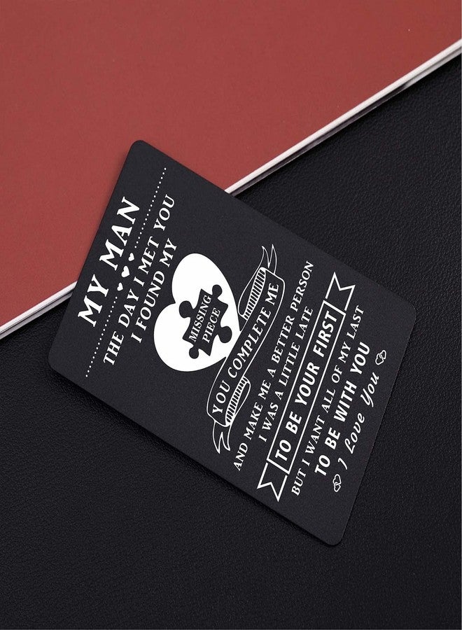 TANWIH Men's To My Man Wallet Insert Card - Image 5