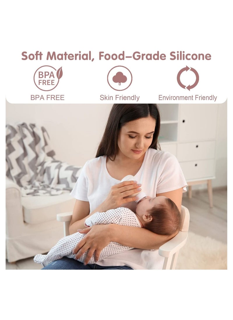 Gonice Wearable Hands Free Electric Wireless Breast Pump with 3 Modes, 9 Levels, LCD Display, Memory Function No Painful, 24mm Pink  - Image 3