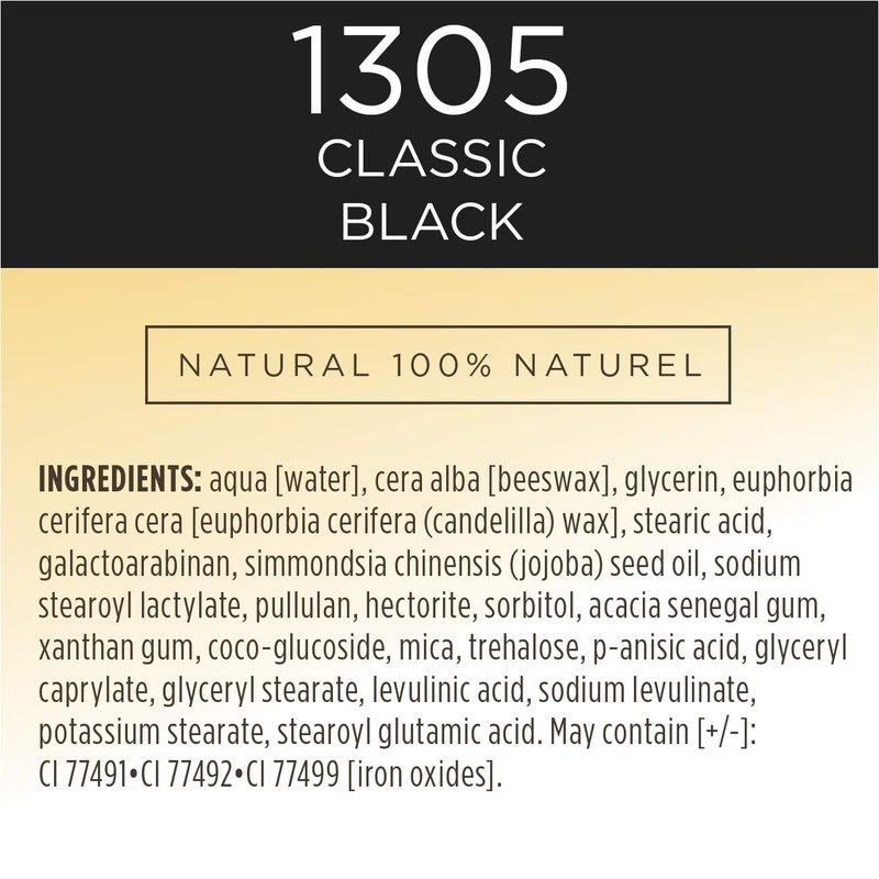 Burt's Bees Burts Bees 100% Natural Nourishing Mascara, Classic Black - 0.4 Ounce (Pack of 2) - Image 3