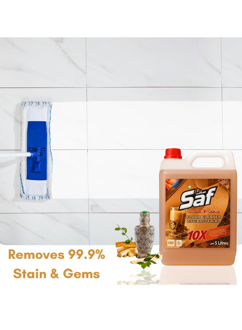 اس اي اف ساف منظف الارضيات برائحة العود 5 لتر | نضارة فعالة وطويلة الأمد | عمل تنظيف قوي - Image 3