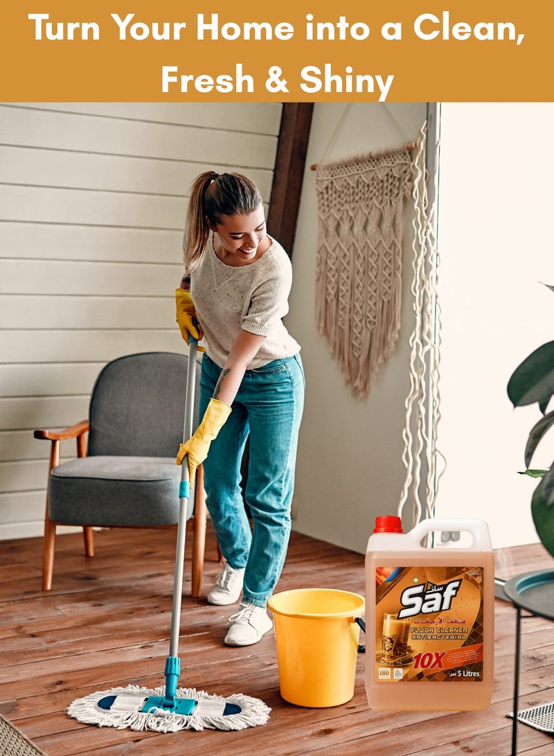 اس اي اف ساف منظف الارضيات برائحة العود 5 لتر | نضارة فعالة وطويلة الأمد | عمل تنظيف قوي - Image 4