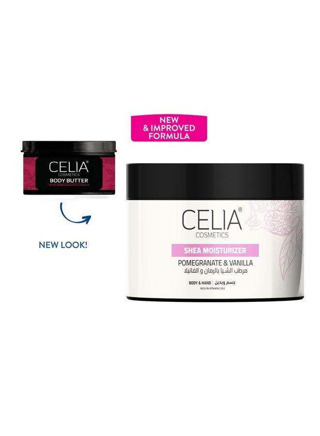 CELIA COSMETICS Celia Pomegranate and Vanilla Body Butter 300g - Image 1