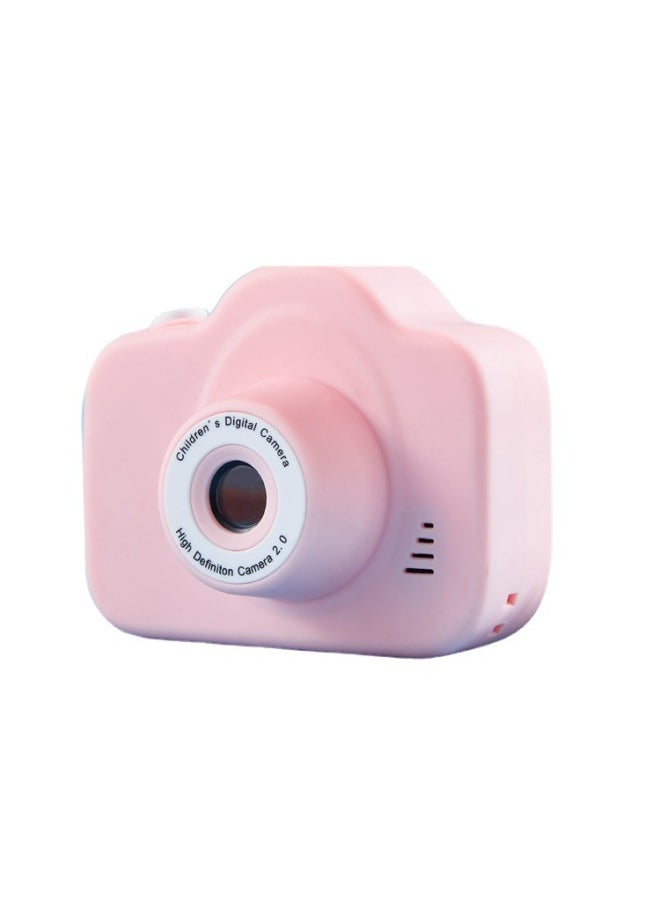 HD Digital Camera Mini Photo Video Student SLR Toy Gift Children's Camera-Color:HD Double Shot Gray  - Image 5