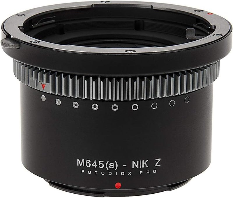 Fotodiox محول عدسة برو آيريس متوافق مع عدسات مامييا 645 AF/AF-D لكاميرات نيكون Z-Mount - Image 1