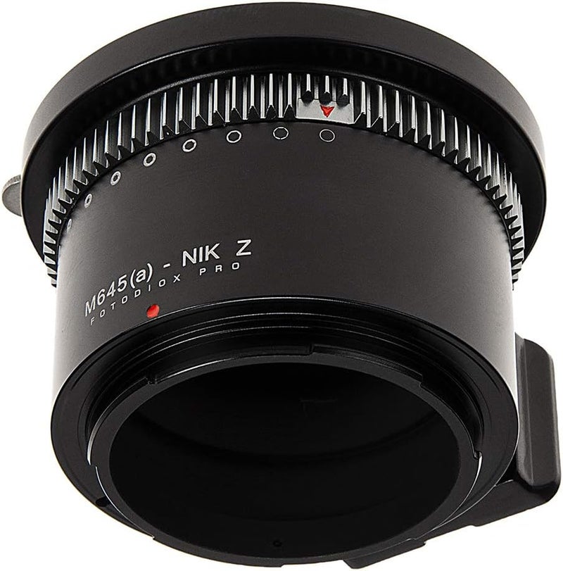 Fotodiox محول عدسة برو آيريس متوافق مع عدسات مامييا 645 AF/AF-D لكاميرات نيكون Z-Mount - Image 3