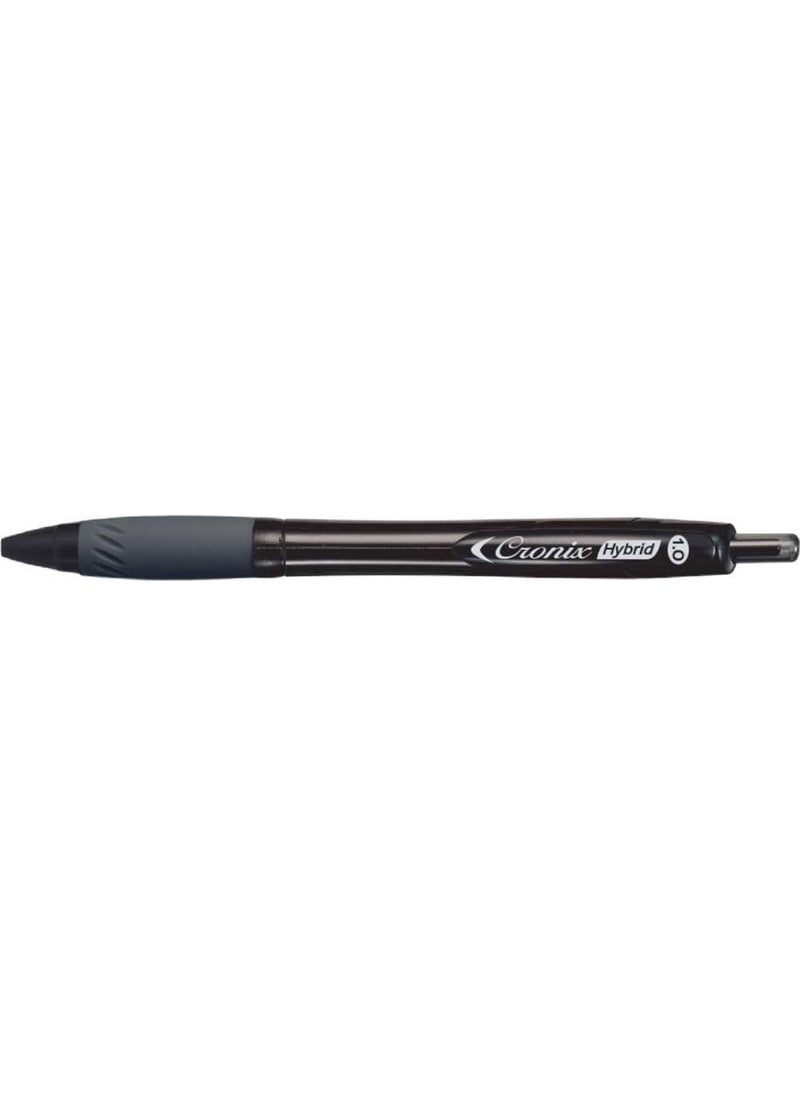 Dong-A - Cronix Gel Pen 1 Mm Hybrid Black 203810 - Image 1