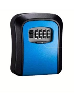 Real A Small Storage Box Fixed to the Wall with Secret Numbers, a Small Safe for Keys and Personal Supplies, for the Garage, Home and Office, Made of Durable PVC  - Image 3