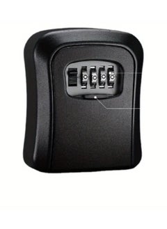 Real A Small Storage Box Fixed to the Wall with Secret Numbers, a Small Safe for Keys and Personal Supplies, for the Garage, Home and Office, Made of Durable PVC  - Image 2