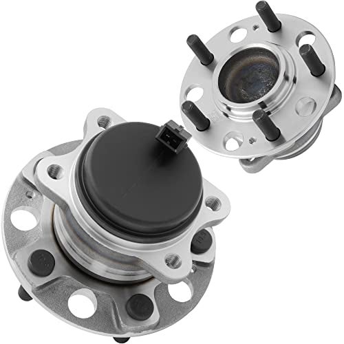 QJZ 2Pack 512553 Rear Hub Bearing Assembly Compatible with Hyundai 20152019 Sonata 20162021 Tucson 20192022 Veloster N 20172020 Kia Cadenza 20162020 Kia Optima 20172021 Kia Sportage - Image 1