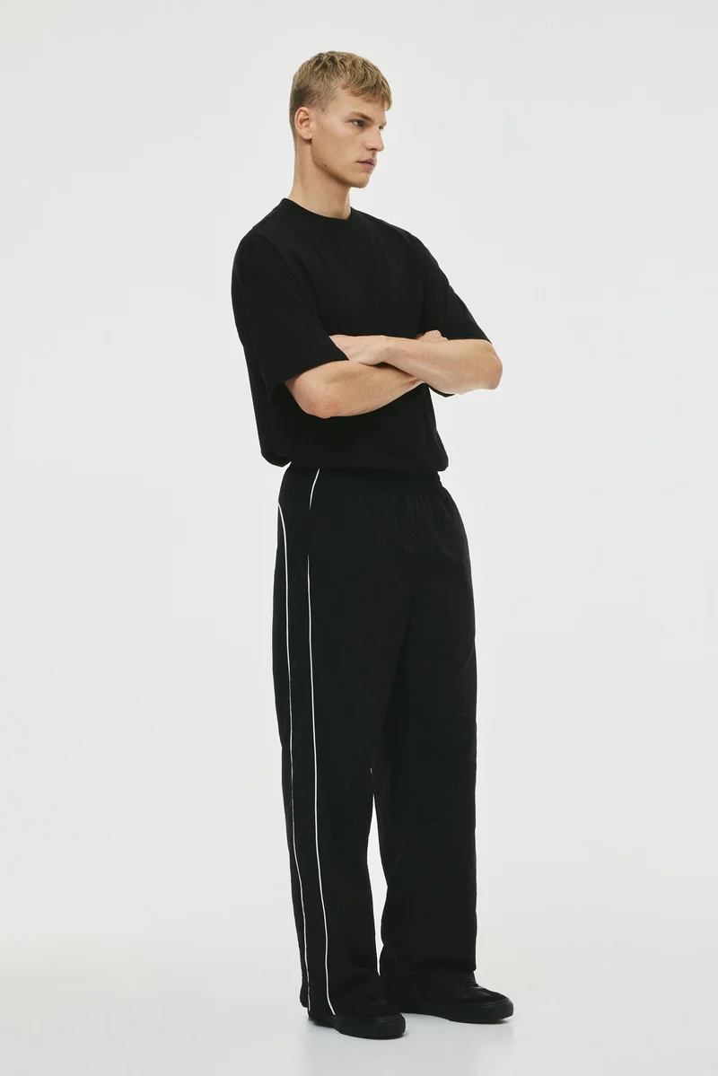 H&M Relaxed Fit Nylon track pants
