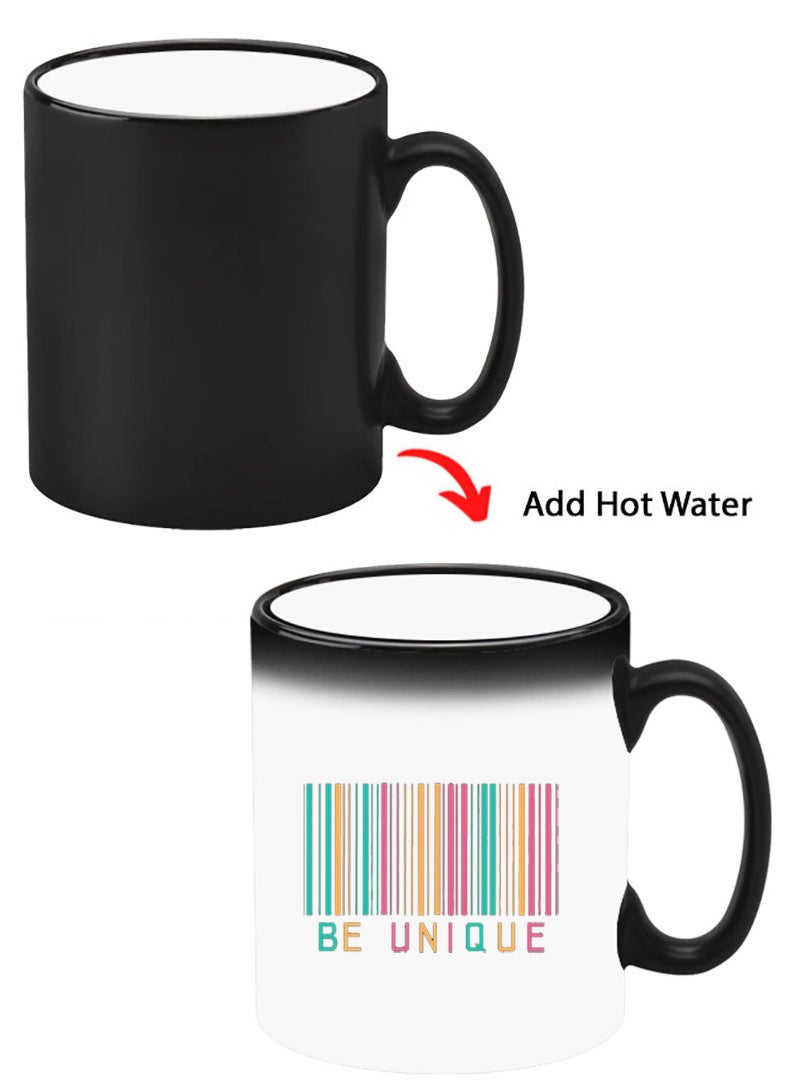 Theodor Color Changing Heat Sensitive Ceramic Mug, Image Revealed When HOT Liquid is Added! Be unique - Image 1