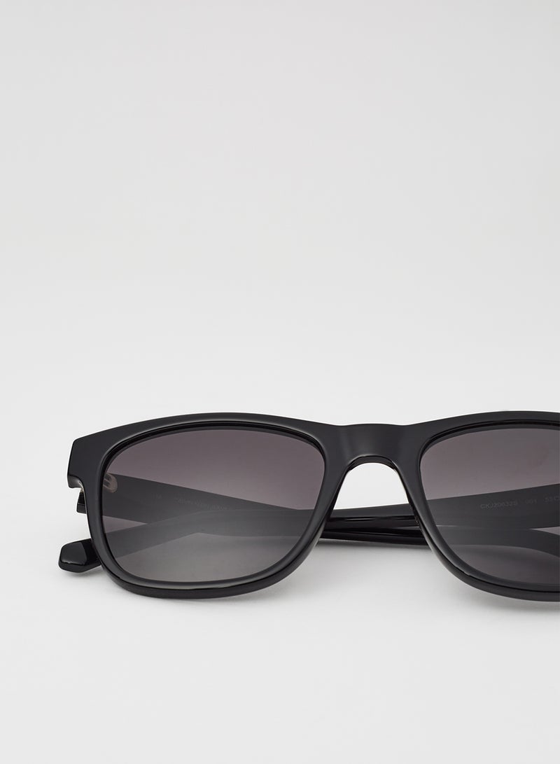 CALVIN KLEIN Men Full Rimmed Rectangular Frame Sunglasses - Lens Size: 53 mm - Image 4