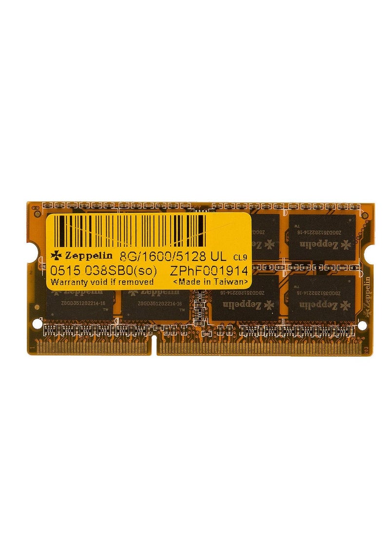 Zeppelin LAPTOP SODIMM  8GB PC2666MHz.  - Image 1