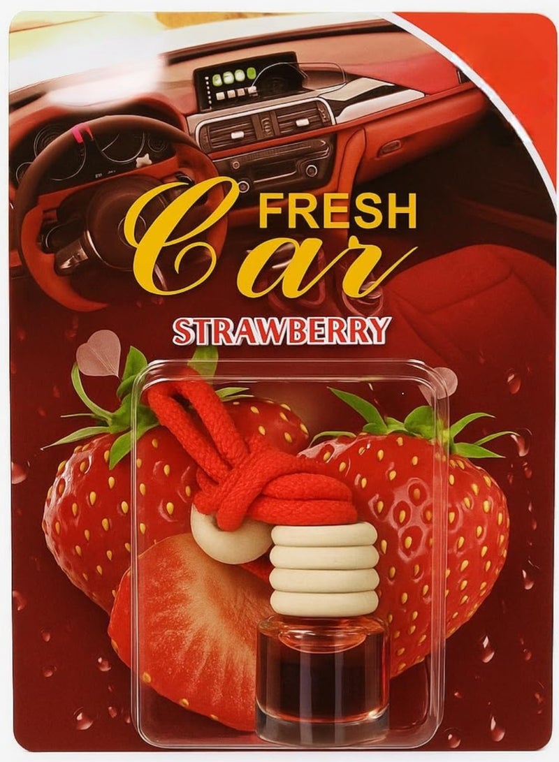 ZedAura Car Perfume for Dashboard, Hanging Diffuser Freshener, Interior Fragrance for All Cars, Long Lasting Scent, Car Accessory, Compact 10ml Glass Bottle with Wooden Cap-Assorted - Image 2