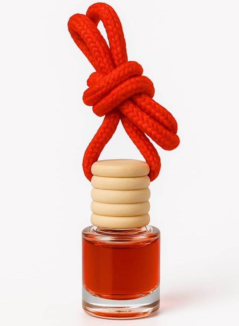 ZedAura Car Perfume for Dashboard, Hanging Diffuser Freshener, Interior Fragrance for All Cars, Long Lasting Scent, Car Accessory, Compact 10ml Glass Bottle with Wooden Cap-Assorted - Image 1