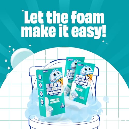 Scrubbing Bubbles Easy Clean Foaming Toilet Bowl Cleaner, Easy Drop In Powder Pouches, 100g (2 Pouches) - Image 2