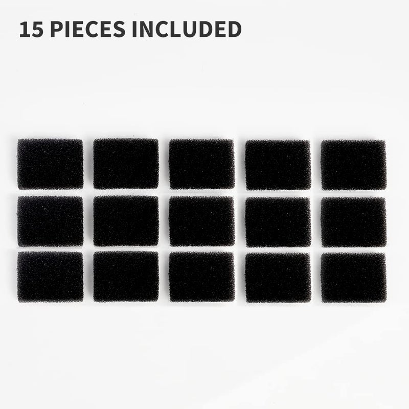 PETKIT Replaced Foam Filters for Eversweet Max/Eversweet 3 Pro/Solo 2/Solo SE Wireless Pump Pet Water Fountain,15 Pieces/Pack,Replacement Pump Filter - Image 3