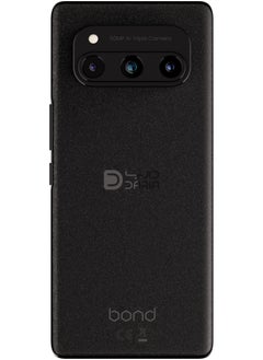 Daria BOND 5G Android 14 Smartphone, 8GB RAM, 256GB Storage, 50MP AI Triple Camera, 120Hz Curved AMOLED, Octa-Core 2.6 GHz, Web3 Monetization, Free Daria Entertainer subscription, Built-In Wallet, Phantom Black Color with 66 Watts Super-Fast Charge