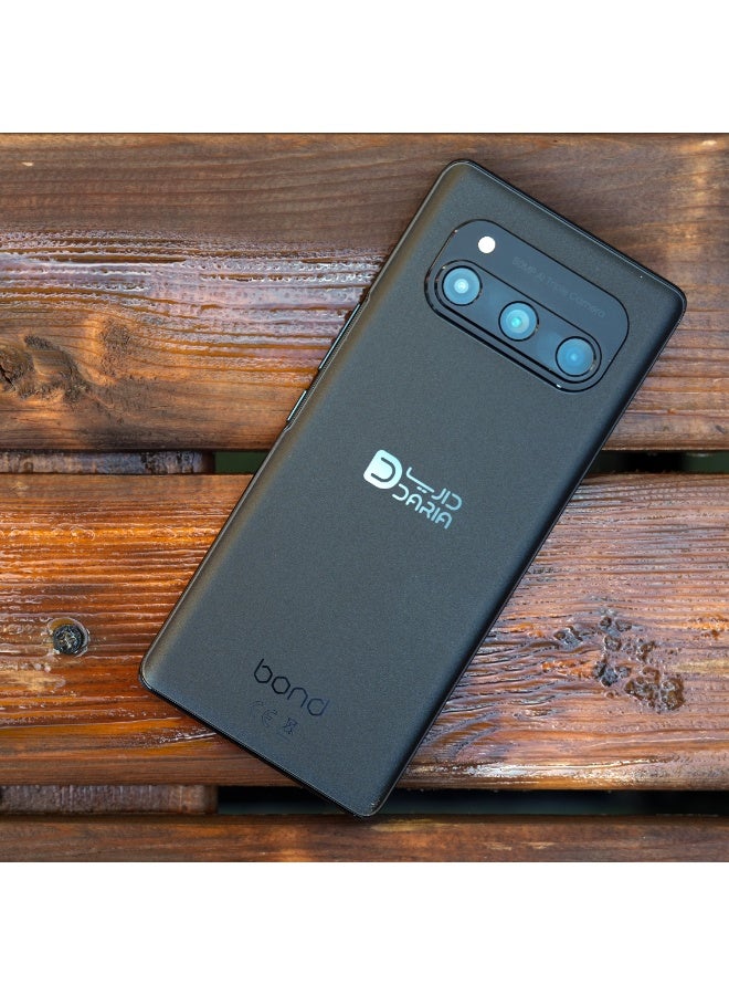 Daria BOND 5G Android 14 Smartphone, 8GB RAM, 256GB Storage, 50MP AI Triple Camera, 120Hz Curved AMOLED, Octa-Core 2.6 GHz, Web3 Monetization, Built-In Wallet, Phantom Black Color with Free 66 Watts Super-Fast Charge Power Adapter - Image 4