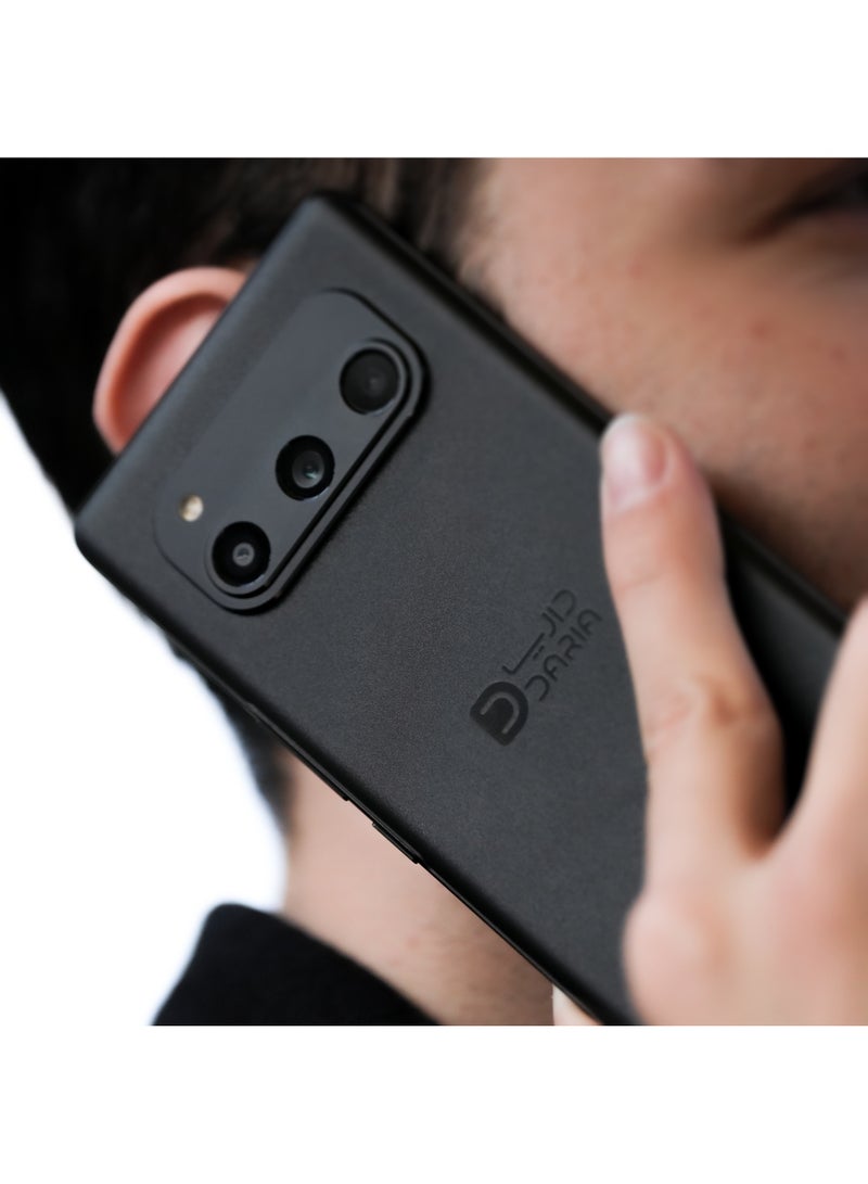 Daria BOND 5G Android 14 Smartphone, 8GB RAM, 256GB Storage, 50MP AI Triple Camera, 120Hz Curved AMOLED, Octa-Core 2.6 GHz, Web3 Monetization, Built-In Wallet, Phantom Black Color with Free 66 Watts Super-Fast Charge Power Adapter - Image 5