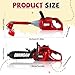 Arrowbash 2 Pcs Toy Gardening Tool Set for Kids Toy Chainsaw Weed Trimmer Battery Powered Gardening Tool Set with Lights and Sounds Christmas Birthday Gift for Boys Girls - Image 4