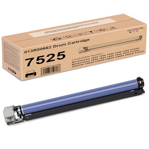 SPLENDIDCOLOR 013R00662 Drum Cartridge/7525 Drum Cartridge Replacement for Xerox WorkCentre 7525 7530 7535 7545 7556 7830 7835 7845 7855 7970 EC7836 EC7856 EC8036 EC8056 AltaLink C8030 C8035 C8045 C8055 Printer - Image 1