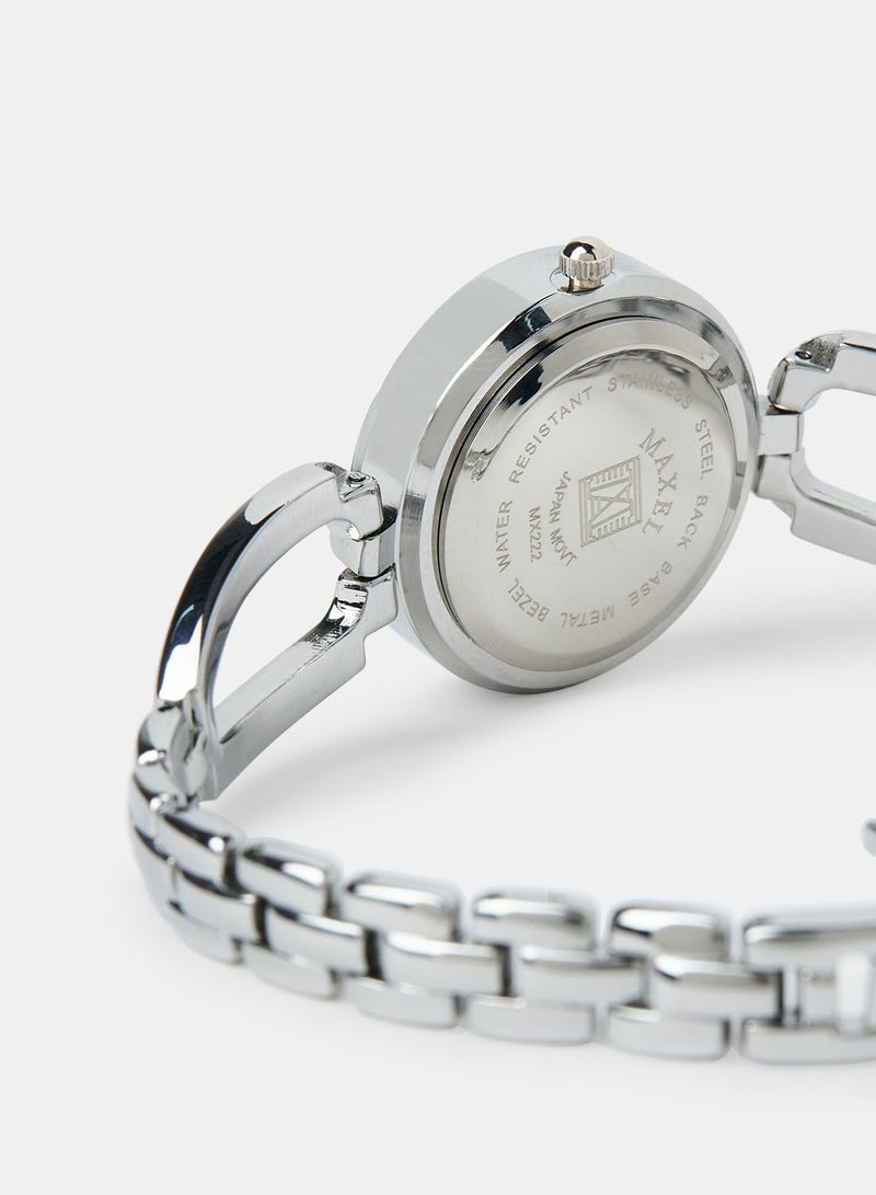 Maxel Women's Trendy Analog Wrist Watches MX27 - 28mm - Image 4