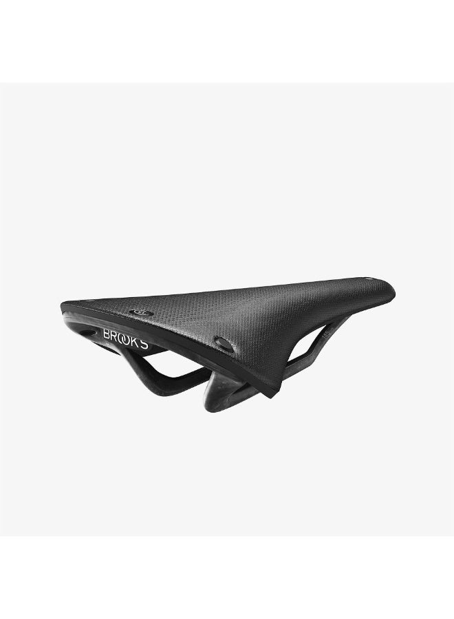 Brooks England C13 Cambium Racing Bike Saddle, 158 mm Vulcanised Rubber Top with Carbon Rails, Black - Image 5