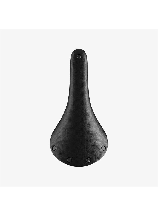 Brooks England C13 Cambium Racing Bike Saddle, 158 mm Vulcanised Rubber Top with Carbon Rails, Black - Image 4