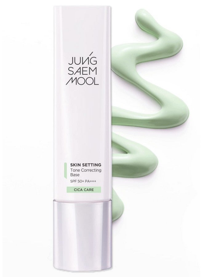 JUNG SAEM MOOL [Jungsaemmool Official] Skin Setting Tone Correcting Base ; Color Correcting Primer ; For Redness Control ; Makeup Artist Brand - Image 1