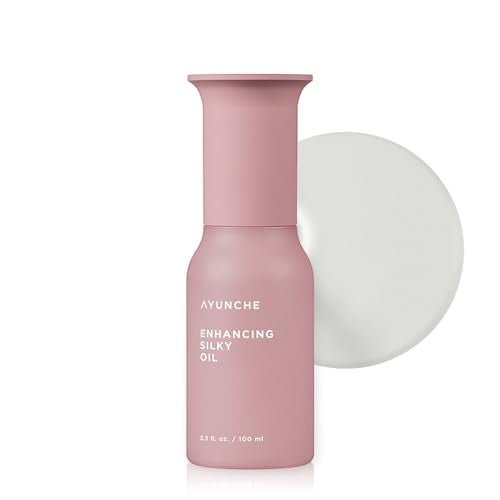 AYUNCHE Enhancing Silky Hair Oil 3.3 fl. oz. (100ml) [For Dyed & Damaged Hair] | Deeply Nourish and Soften Hair without Stickiness | Nourishing Hair Oil | Korean Salon Brand - Image 1