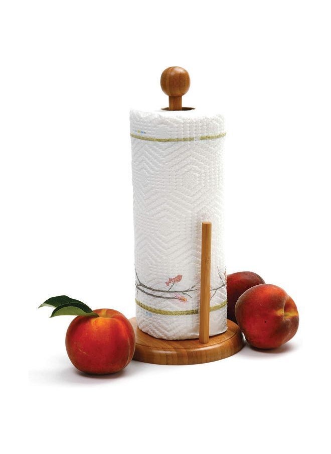 NIBEMINENT Paper Towel Holder Brown 14.25x6inch  - Image 4