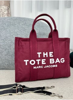 MARC JACOB MARC JACOBS Large capacity women's tote bag (Maroon) 