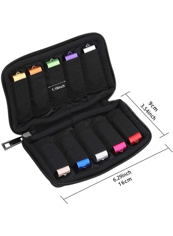 نظام منظم محرك USB معياري مصنوع من البوليستر السميك مع حاوية تتسع لـ 10 مواضع - Image 2