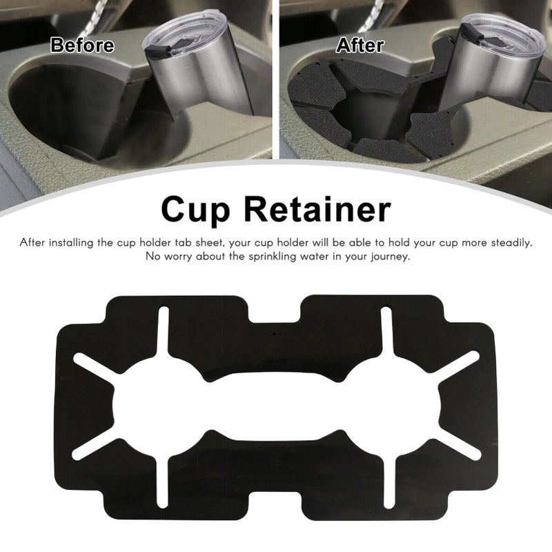 Front Console Cup Holder Tab Sheet Cup Retainer Replacement for Honda Pilot 09-15 Car Accessories - Image 3