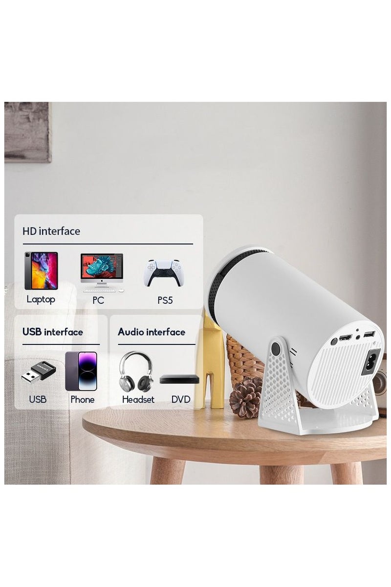 Mini Projector 4K Supported 1080P Portable Projector with WiFi 6 & Android 12 - Image 3