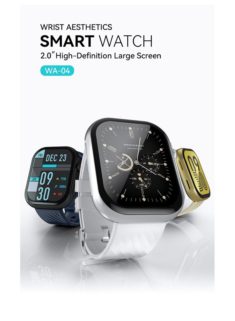 Bwoo Wa04 Smart Watch Blue - Image 3