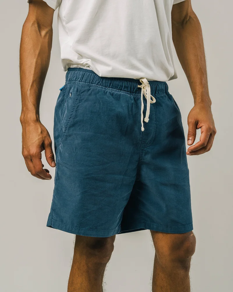 Brava Fabrics Corduroy Shorts Cloud 100% Organic Cotton
