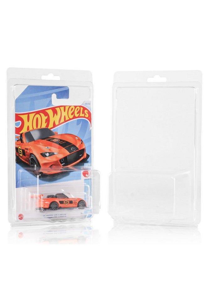 baskiss Baskiss 20 Pack Clear Protector Cases for Model Cars, Clamshell Display Holder, Protective Packs Vehicle Blister Pack Covers Compatible with Hot Wheels for Storage (20)  - Image 1