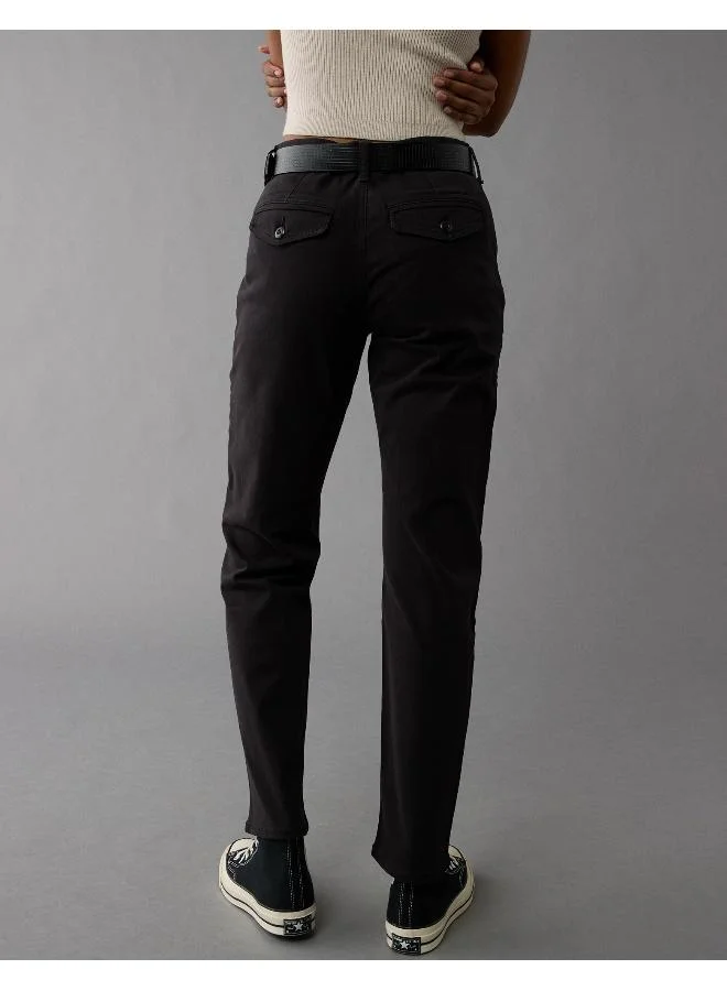 American Eagle AE Stretch Super High-Waisted Straight Trouser