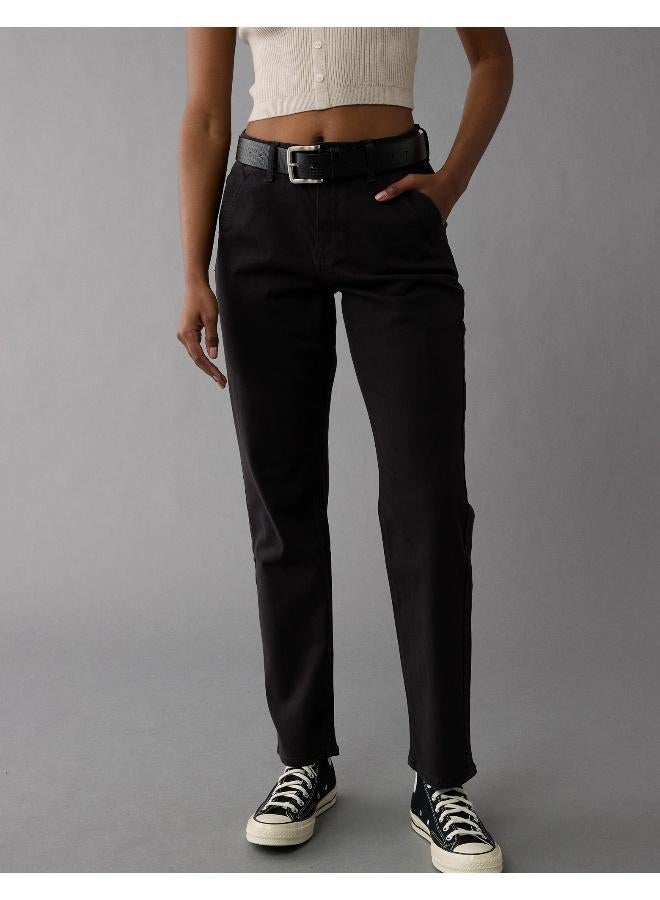 امريكان ايجل بنطلون مستقيم عالي الخصر فائق التمدد - Image 1