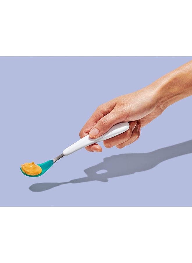 Soft Silicone Feeding Spoon Set - Teal - pzsku/Z56B5E5D9AA7F735F15A7Z/45/_/1710423166/d544dcd9-1585-4f7f-9f90-578f2d3b6839