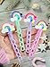 PSDFH 24 Packs Mini Bulk Rainbow Shape Bubble Wands for School Beach Pool Theme Summer Party Supplies - Image 4