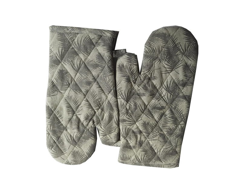 Tidy Beige Colour Cotton Kitchen Oven Hand Glove Pack of 2Pcs