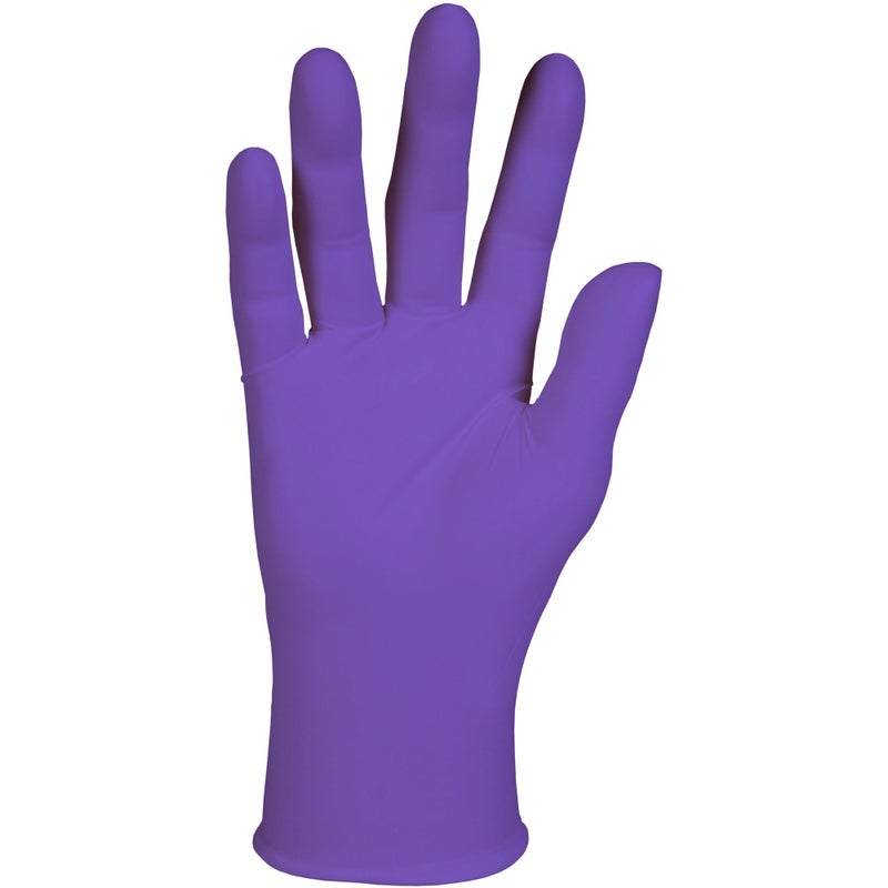 Kimberly-ClarkÂ® Safeskin Purple Nitrile Exam Gloves, Medium, Purple, Box Of 100 - Image 2