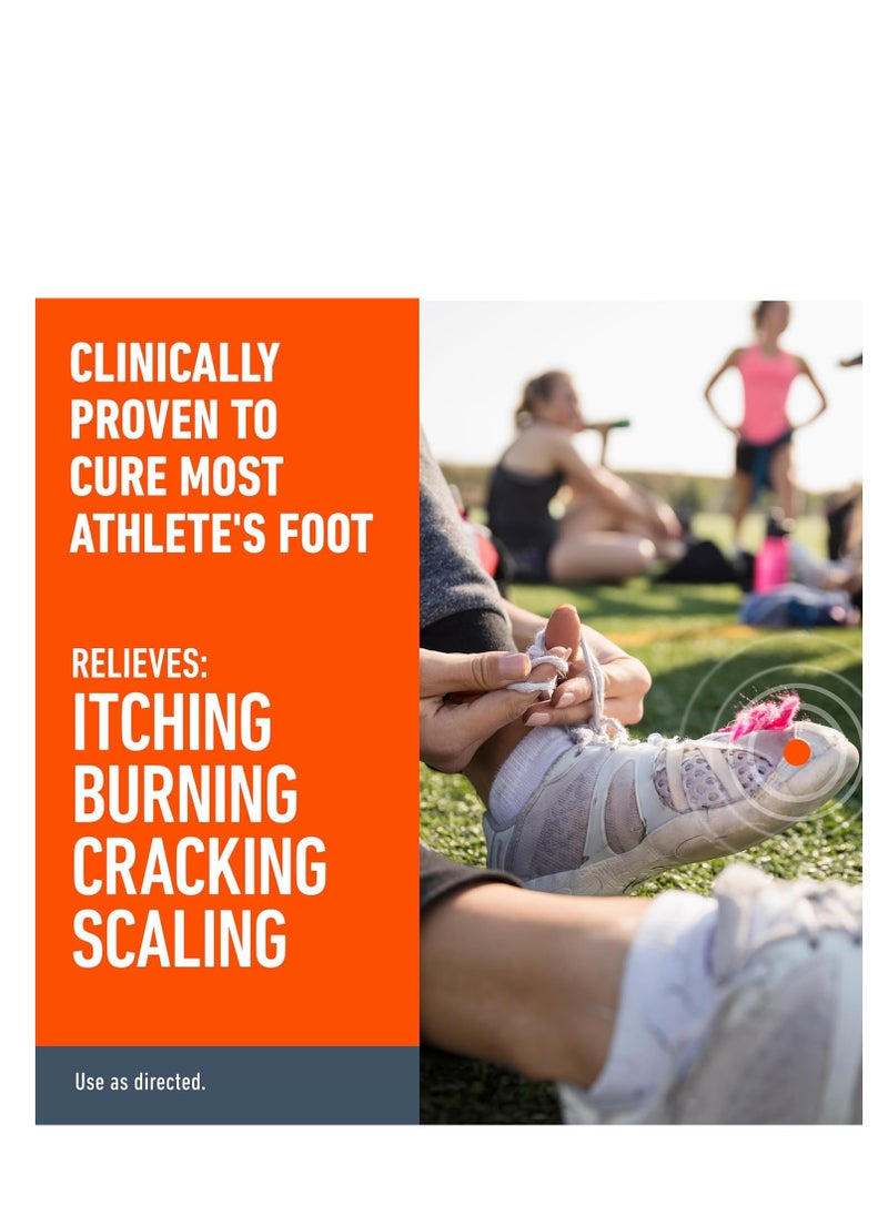 Lotrimin Lotrimin AF cream for athlete's foot clotrimazole 1% antifungal treatment clinically proven effective antifungal treatment of most AF jock itch and ringworm cream 15 grams Packaging may vary  - Image 5