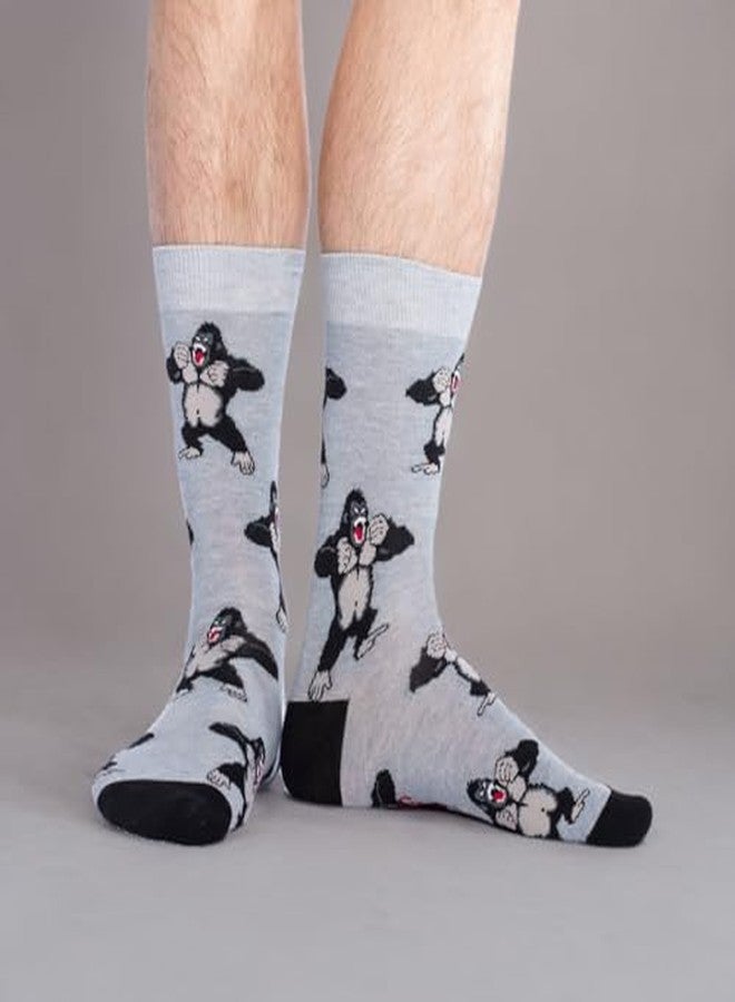 Good Luck Sock Men's Gorilla Socks, Adult, Shoe Size 7-12 - Image 3